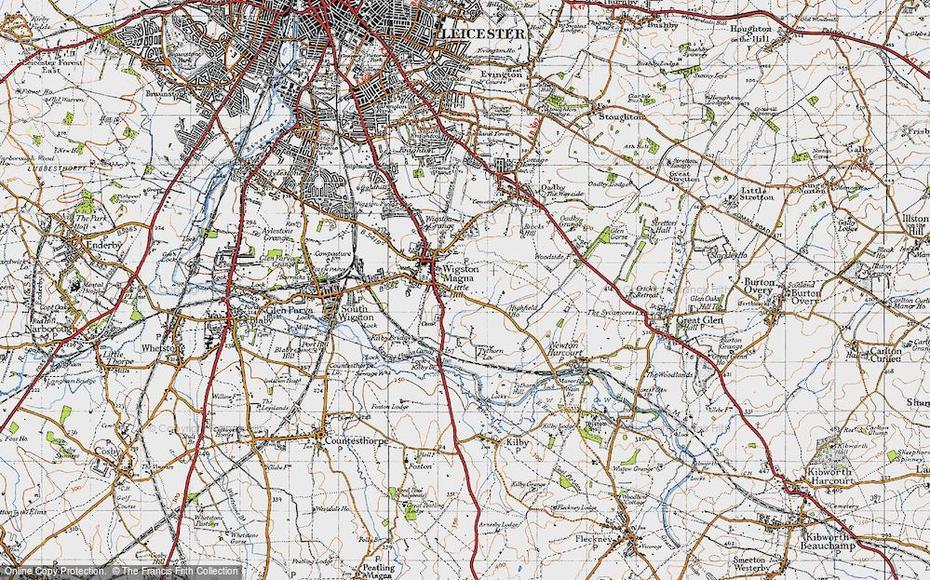 Old Maps Of Wigston Magna, Leicestershire – Francis Frith, Wigston Magna, United Kingdom, Wigston Leicester, Leicester