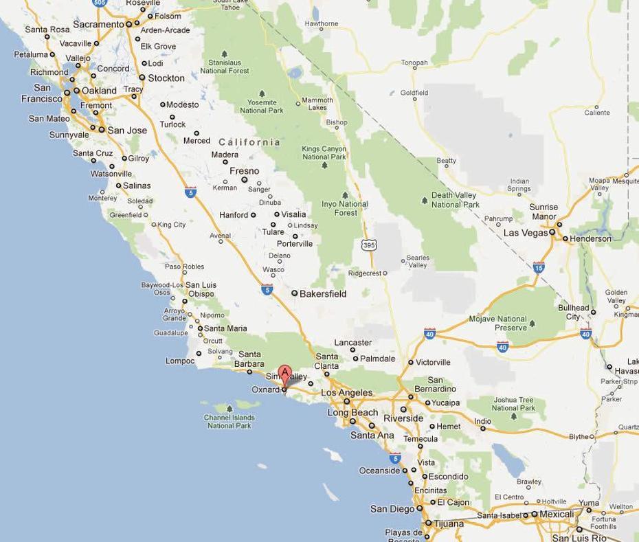 Oxnard California Map, Oxnard, United States, California Cities, Oxnard Gang