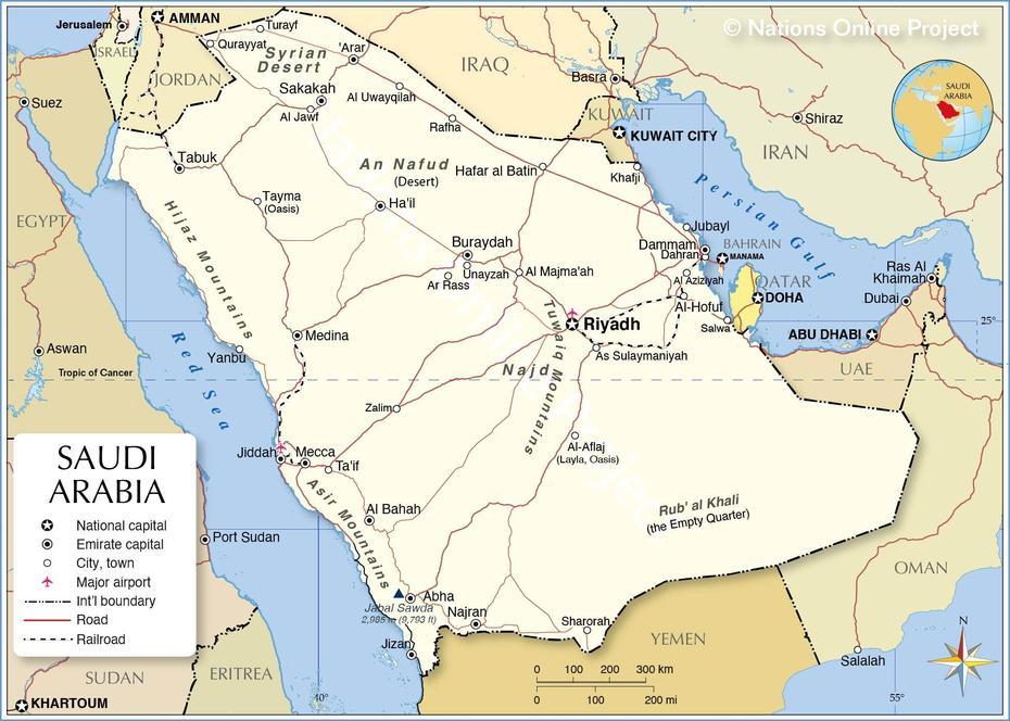 Political Map Of Saudi Arabia – Nations Online Project, Ḩā’Il, Saudi Arabia, Saudi Arabia City, Saudi Arabia Rocks