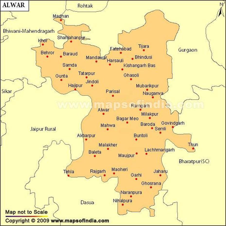 Rajasthan  Outline, Rajasthan  Location, Election Result, Alwar, India