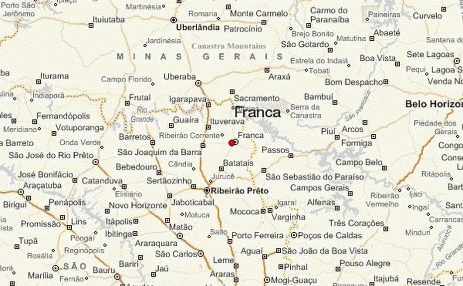 San Paulo Brazil, Cidade De  Manaus, Guia Urbano, Franca, Brazil