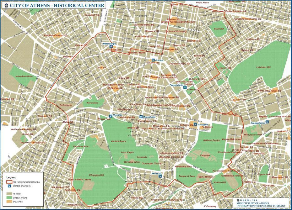 Street Map Of Athens Greece, Athens, Greece, Athens Greece City Street, Piraeus Greece