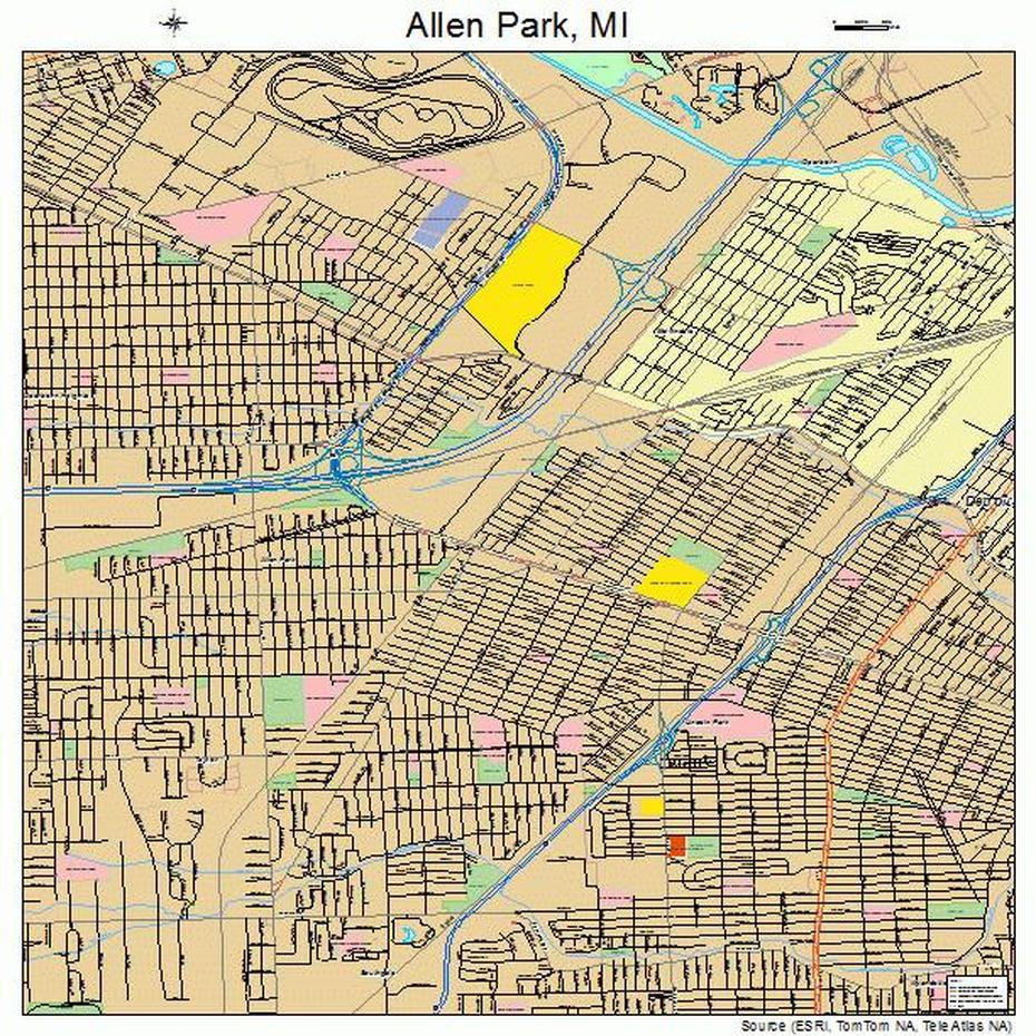 Us Theme Parks, National Park System, , Allen Park, United States