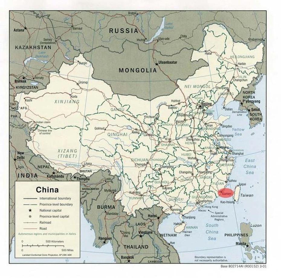 Xiamen, China 2003, 2004, 2005 | China Map, Map, China, Ximeicun, China, South China, China  Graphic