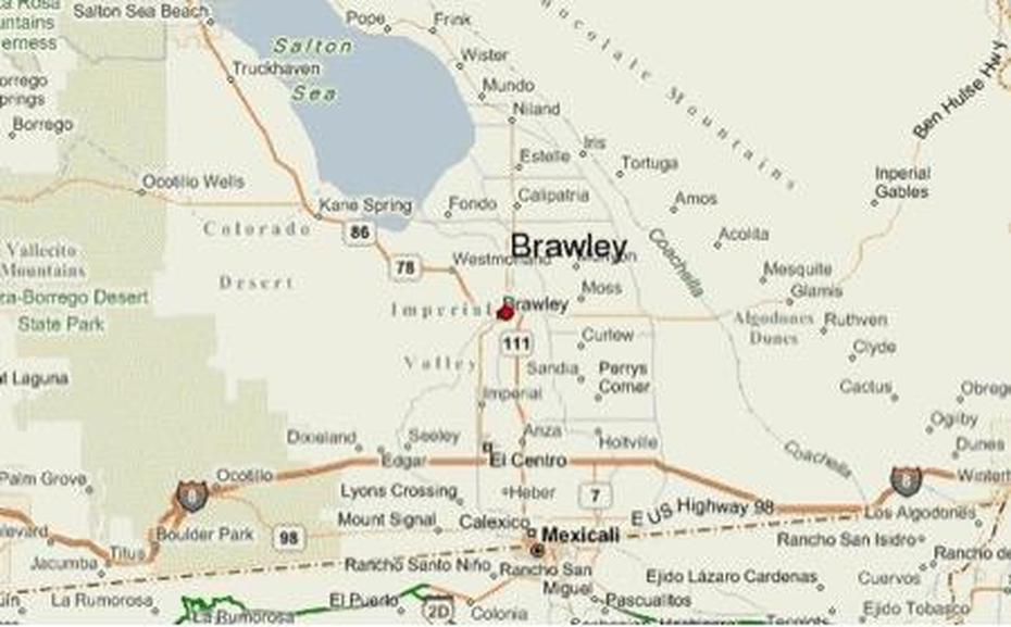 City Of Brawley, Brawley, United States, Old Brawley Ca, Brawley Seismic Zone