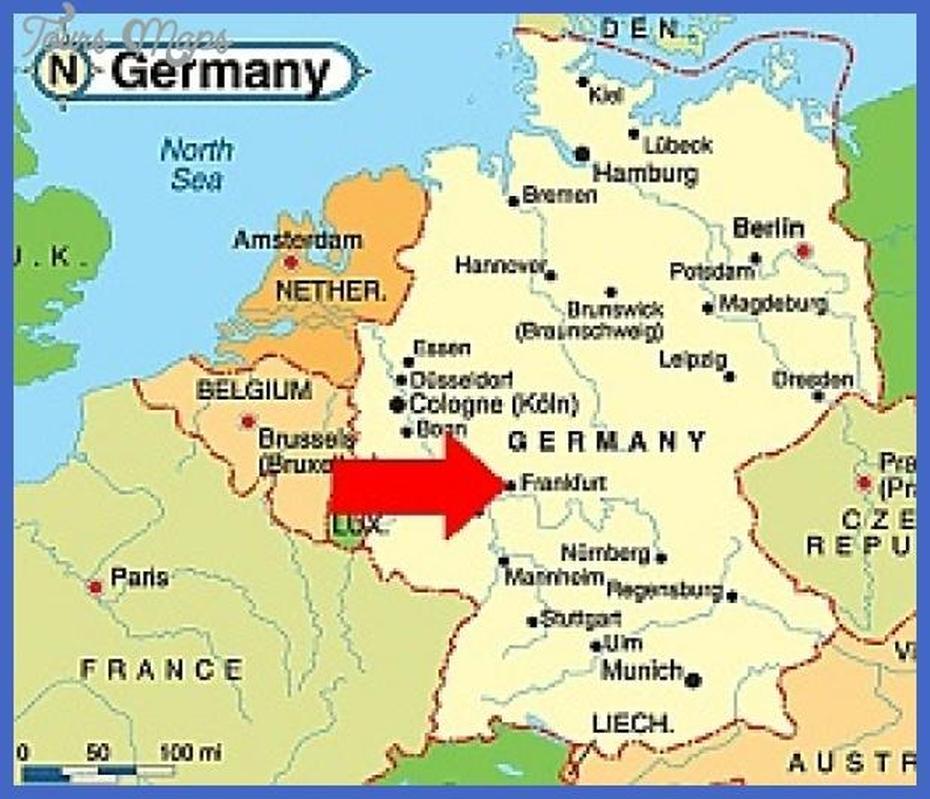 Frankfurt Map – Toursmaps, Frankfurt, Germany, Mainz Germany, Mannheim Germany