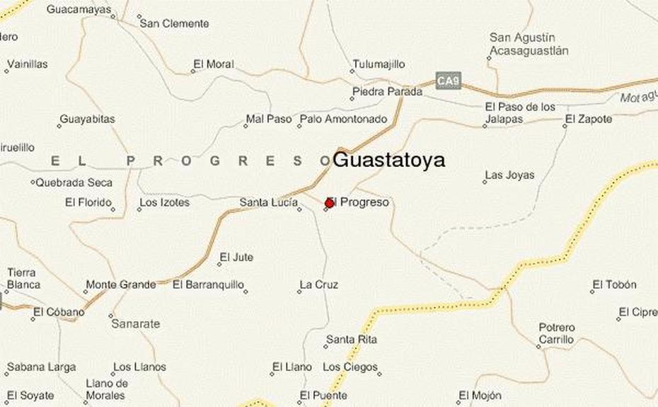 Guastatoya Location Guide, Guastatoya, Guatemala, El Progreso Guatemala, Sanarate Guatemala