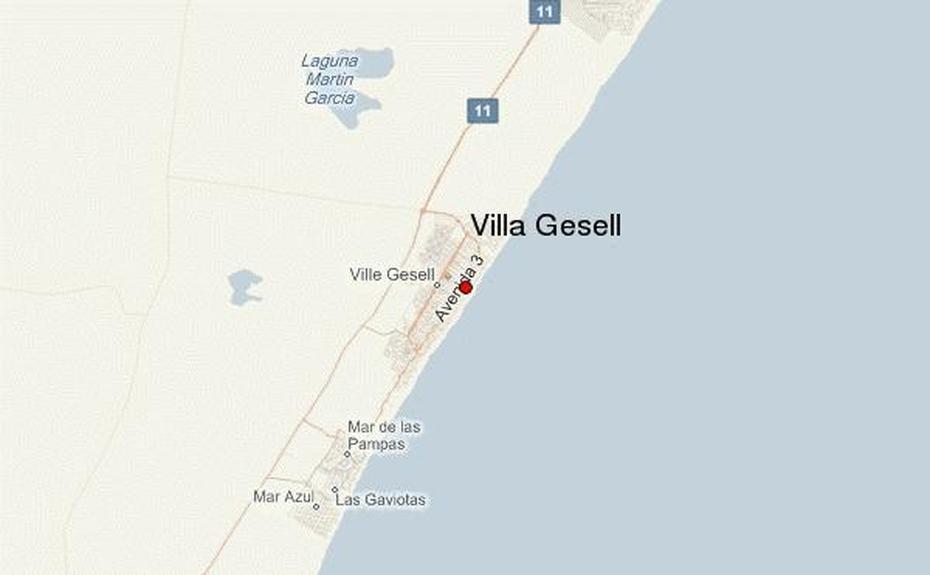 Guia Urbano De Villa Gesell, Villa Gesell, Argentina, Mar Del  Plata, Gesell Beach