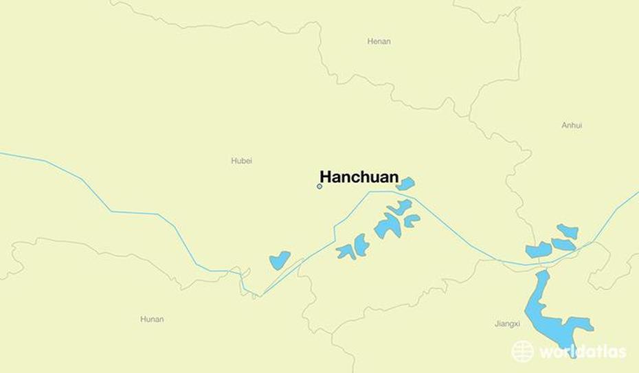 Where Is Hanchuan, China? / Hanchuan, Hubei Map – Worldatlas, Hancun, China, Jiujiang China, Jiangxi Province