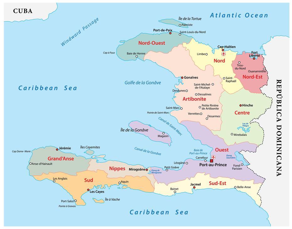 Map Of Haiti And Us  The World Map, Arniquet, Haiti, Port Salut Haiti, Jeremie Haiti Hotels