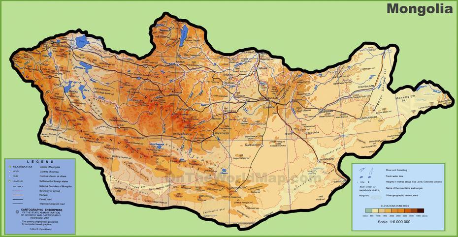 Mongolia Map – Mongolia Map Location (Eastern Asia – Asia), Ölgiy, Mongolia, Outer Mongolia, Printable  Of Mongolia