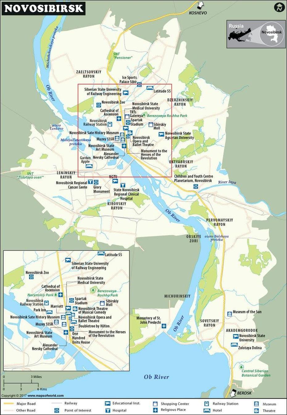 Novosibirsk Map | City Map Of Novosibirsk, Novosibirsk, Russia, Murmansk Russia, Irkutsk