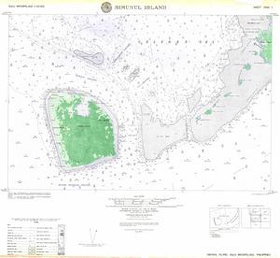 Philippines. 1:50,000 : Charts And Maps, Onc And Tpc Charts To Navigate …, Simunul, Philippines, Kampung  Air, Takwim