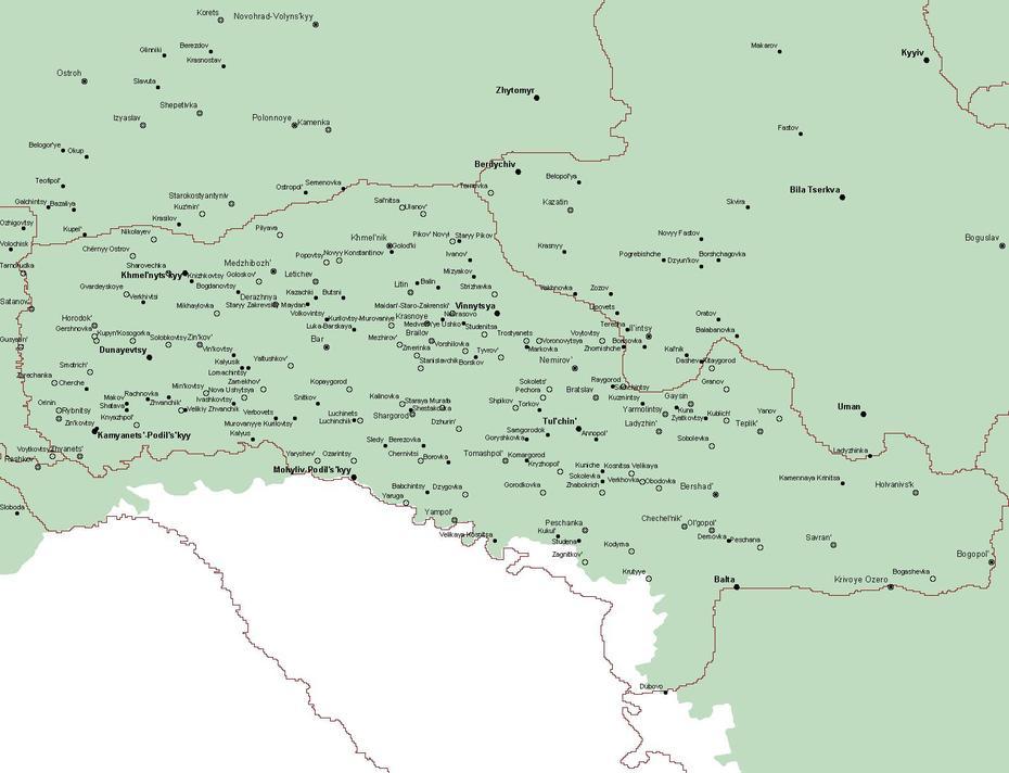 Ukraine Rd: Podolia Province – Map, Podilsk, Ukraine, Of Ukraine Cities, Ukraine Borders