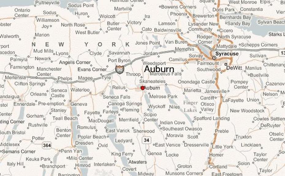 Guia Urbano De Auburn, Nueva York, Auburn, United States, Auburn University Campus, Auburn University Location