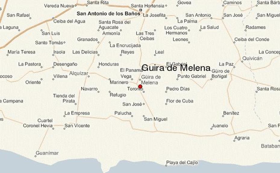 Guira De Melena Location Guide, Güira De Melena, Cuba, Cuba A, El A De Cuba