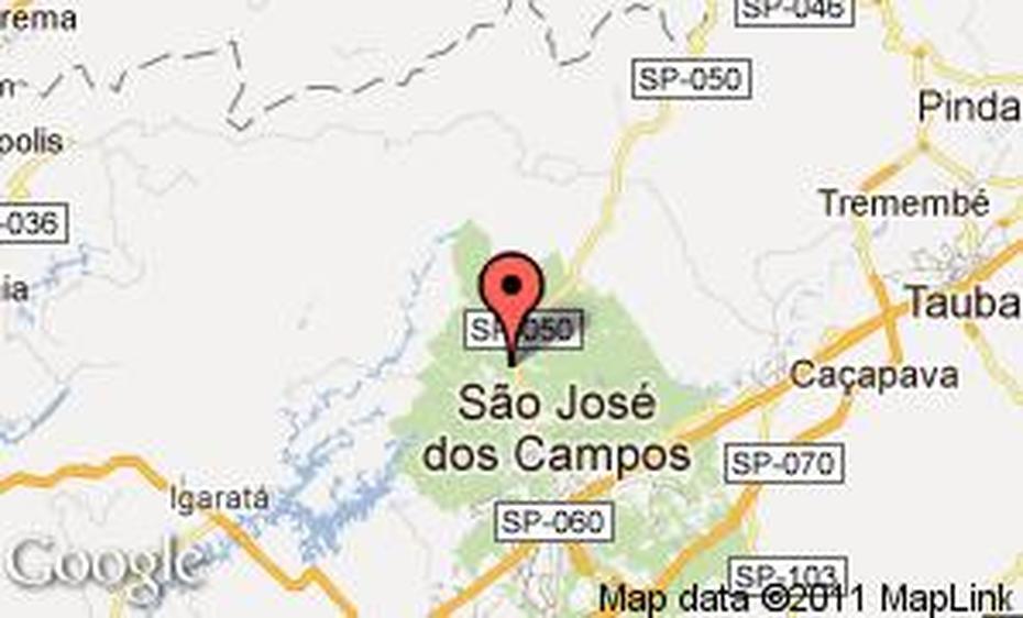 Map Of Sao Jose Dos Campos Metro | City Maps, São José Dos Campos, Brazil, Baia Do Sao Jose Brazil, Princesa Dos Campos