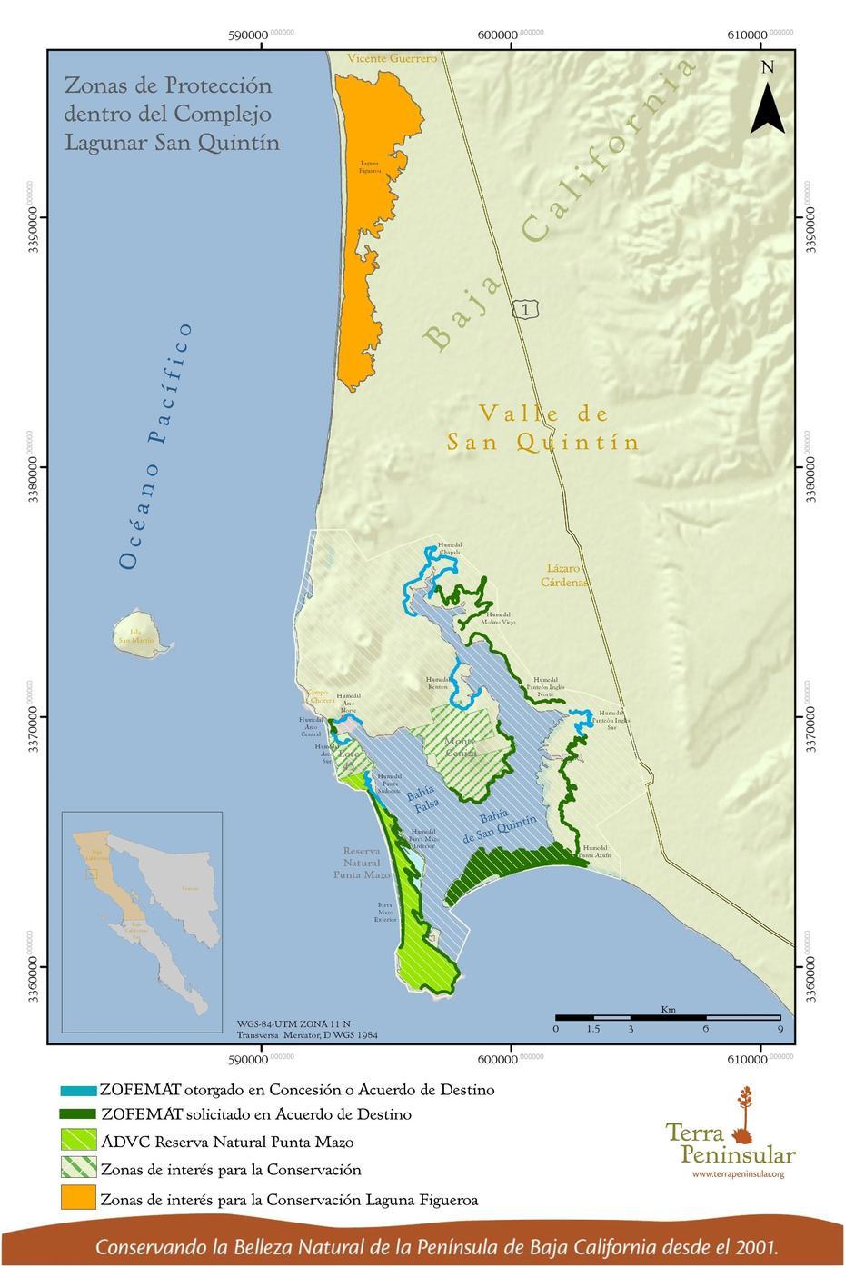 Mapa San Quintin Terra Peninsular A.C., San Quintin, Philippines, Baja Mexico, San Quintin Pangasinan