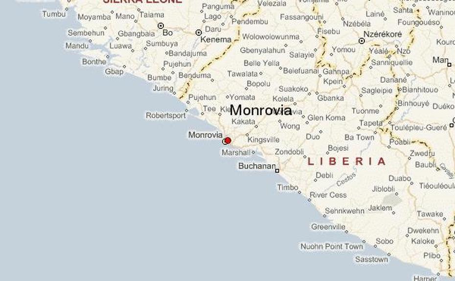 Monrovia Location Guide, Monrovia, Liberia, Capital Of Liberia, Sinkor Monrovia Liberia