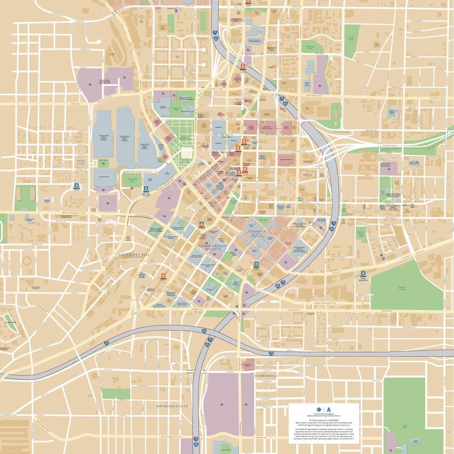 Printable Map Of Atlanta | Printable Map Of The United States, Atlanta, United States, United States Capitals, United States  Kentucky