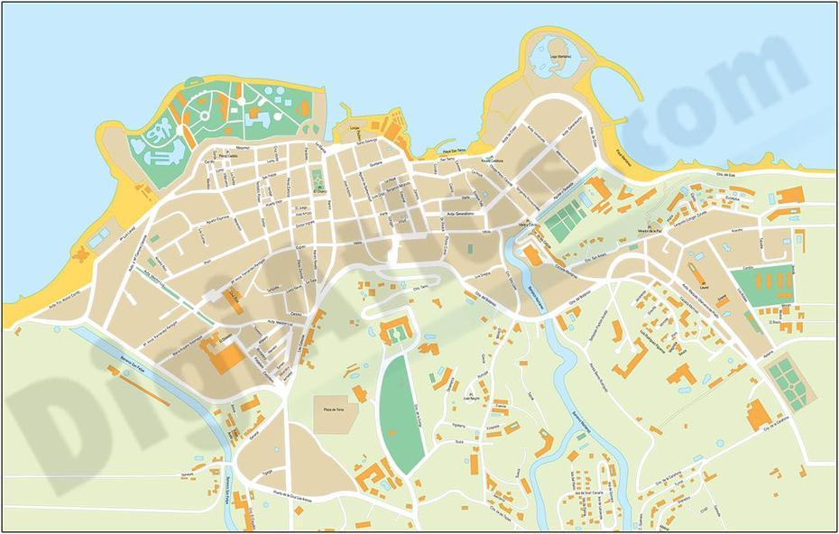 Puerto De La Cruz – City Map, Puerto De La Cruz, Spain, Mijas  Andalucía, La Cala Resort