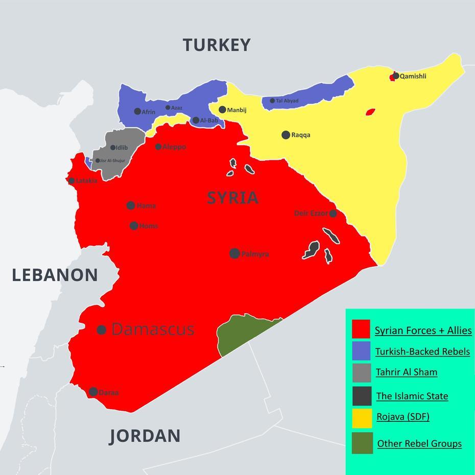 Syria  Outline, Israel- Syria, June, Jayrūd, Syria