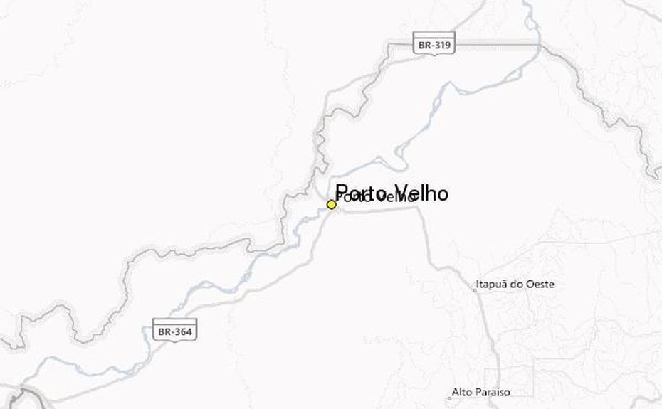 Aa, Brazil Elevation, Station Record, Porto Velho, Brazil