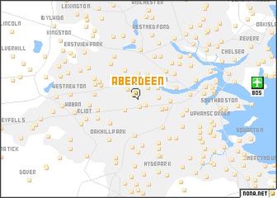 Aberdeen (United States – Usa) Map – Nona, Aberdeen, United States, Aberdeen City Uk, Aberdeen On