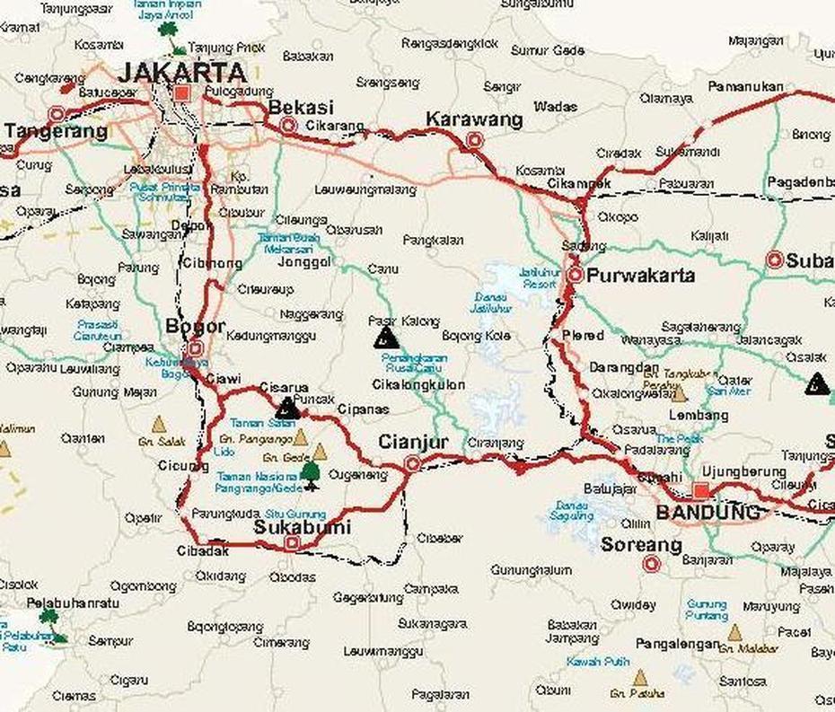 Bogor Map And Bogor Satellite Image, Bogor, Indonesia, Jakarta- Bogor, Semarang