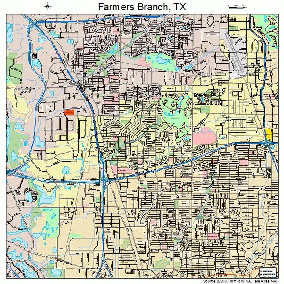 Farmers Branch Tx Downtown, Dallas Farmers Branch Tx, , Farmers Branch, United States