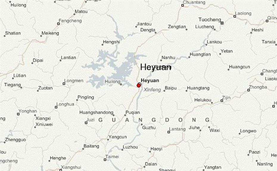 Heyuan Location Guide, Heyuan, China, Shaoguan China, Shenyang China