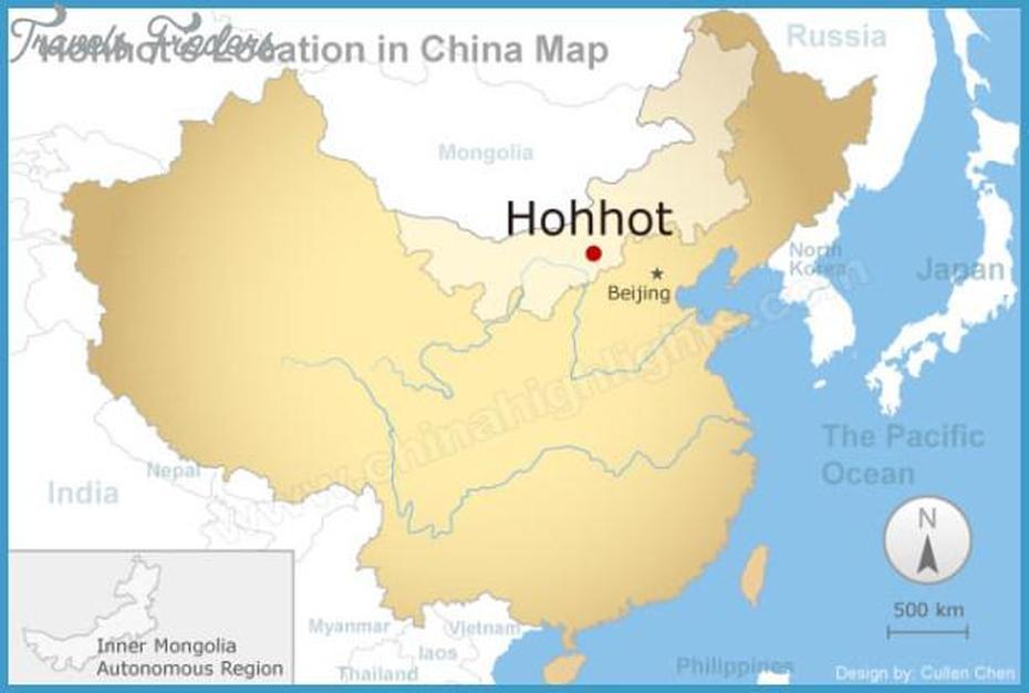 Hohhot Map – Travelsfinders, Hohhot, China, Hohhot Grassland, Hohhot City