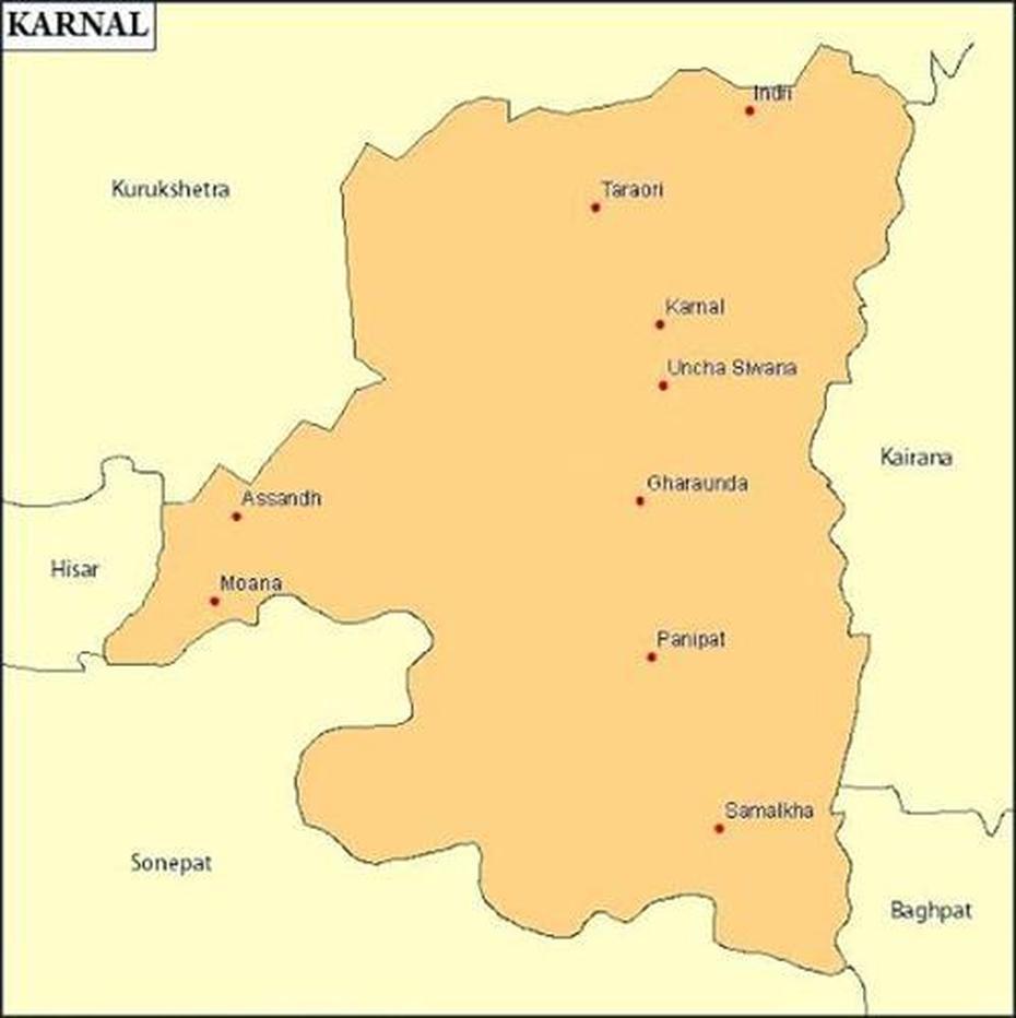 About Karnal, Information On The City Of Karnal, Profile Of Karnal, Karnāl, India, Noor Mahal  Karnal, Karnal  District