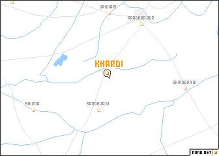 Khardi (India) Map – Nona, Khāchrod, India, India  Graphic, Goa