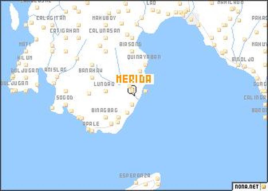 Merida (Philippines) Map – Nona, Merida, Philippines, Merida Bikes Logo, Merida City Spain