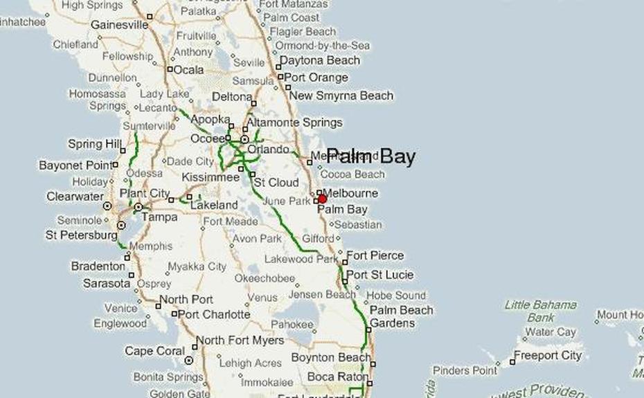 Palm Bay Parkway, Where Is Palm Bay Florida Located, Guide, Palm Bay, United States