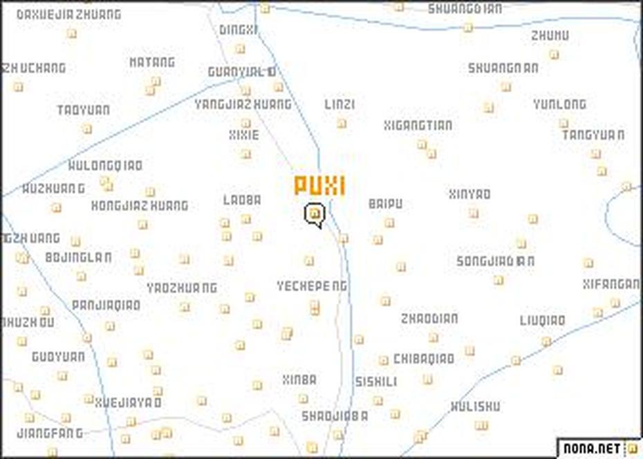 Puxi (China) Map – Nona, Puxi, China, Shanghai  Road, Shanghai China Skyline