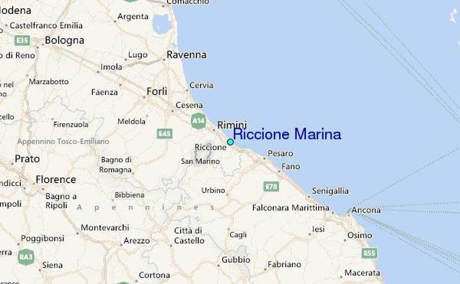 Riccione Marina Tide Station Location Guide, Riccione Marina, Italy, Rimini Italy, Riccione Beach