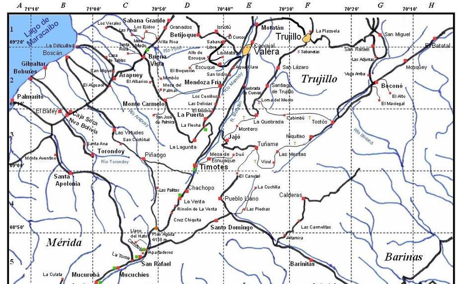 Trujillo Aventura Y Encanto… Bienvenidos….: Mapas Del Estado Trujillo, Trujillo, Venezuela, Venezuela Andes, Venezuela Mesa