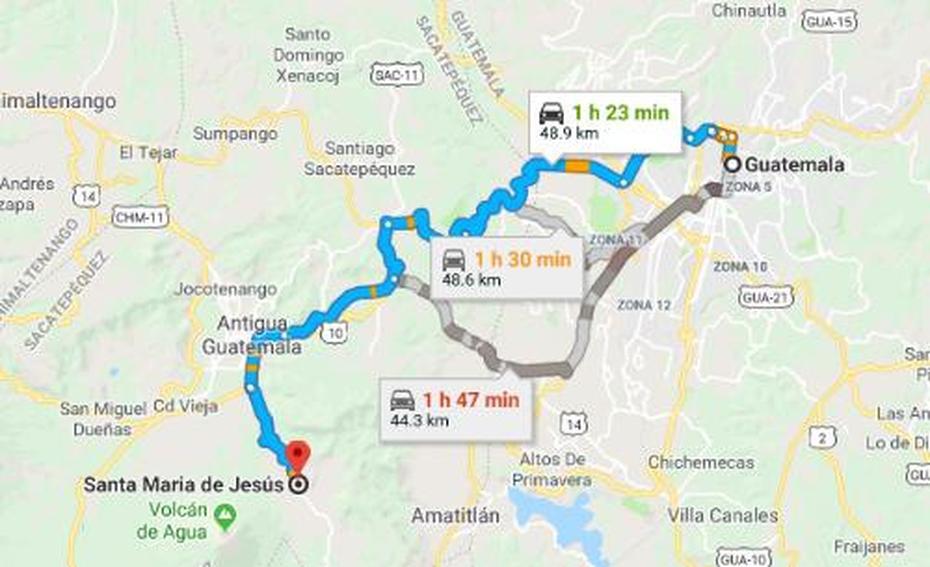 Vias De Acceso A Santa Maria De Jesus – Municipios De Guatemala, Santa María De Jesús, Guatemala, Dia De Los Muertos Guatemala, Santa Maria Stadt