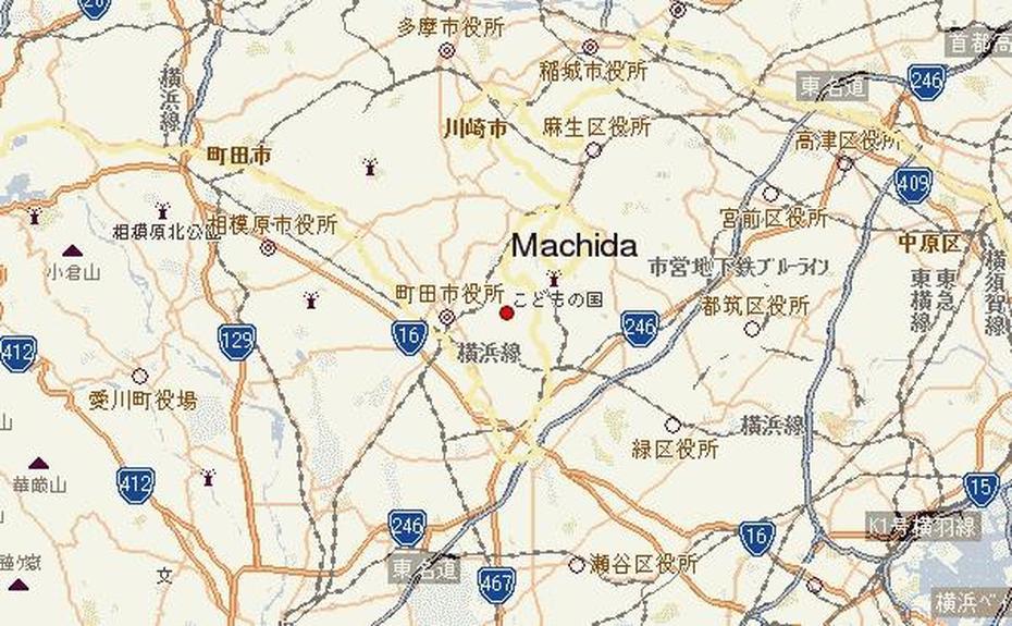 Yoshizo Machida, Flag Of  Tokyo, Location Guide, Machida, Japan