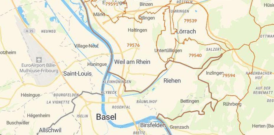 79576 Weil Am Rhein Mit Plz Karte Und Straenverzeichnis, Weil Am Rhein, Germany, Weil Der Stadt Germany, Hotels Am Rhein