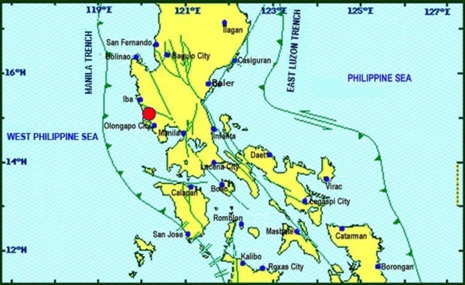 Breaking News Magnitude 5.4 Hits San Marcelino (Zambales), Luzon On May …, San Marcelino, Philippines, Oracion Marcelino Champagnat, San Narciso Zambales Philippines