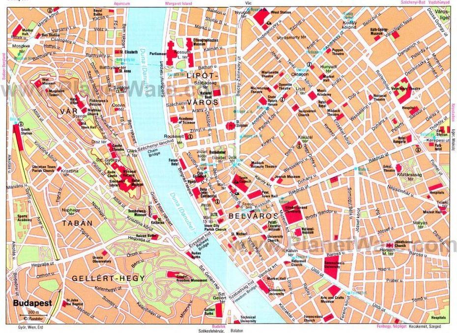 Of Budapest Metro, Detailed  Of Budapest, Hungary, Budapest, Hungary
