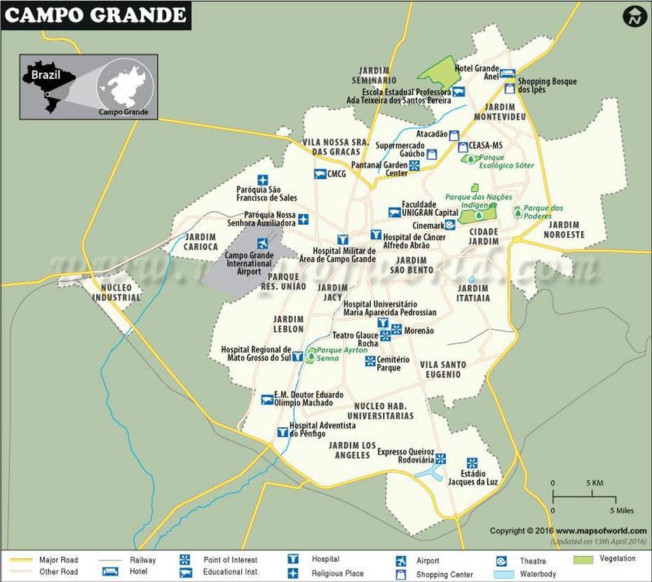 Campo Grande Mapa | Campo Grande Brazil Map, Campo Grande, Brazil, Campo Grande Ms, Campo Grande Mato Grosso Do Sul