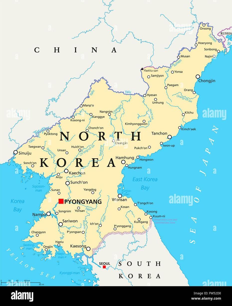 Capital City Of North Korea, North Korea China, North Korea, Pyongyang, North Korea