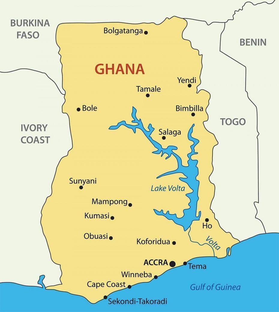 Ghana  Regions, Ghana  And Regions, African Continent, Gyapekurom, Ghana