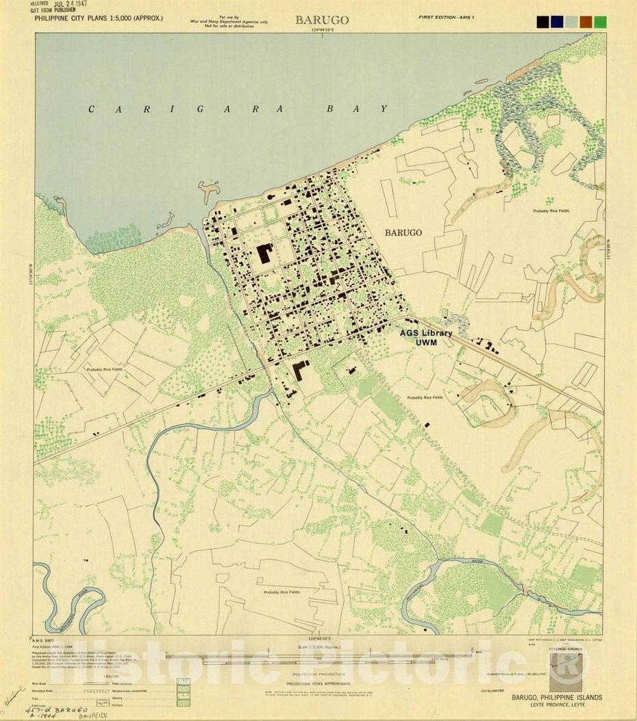 Map : Barugo, Philippines 1944, Barugo, Philippine Islands, Leyte …, Barugo, Philippines, Philippines  Luzon Manila, Cebu Island Philippines