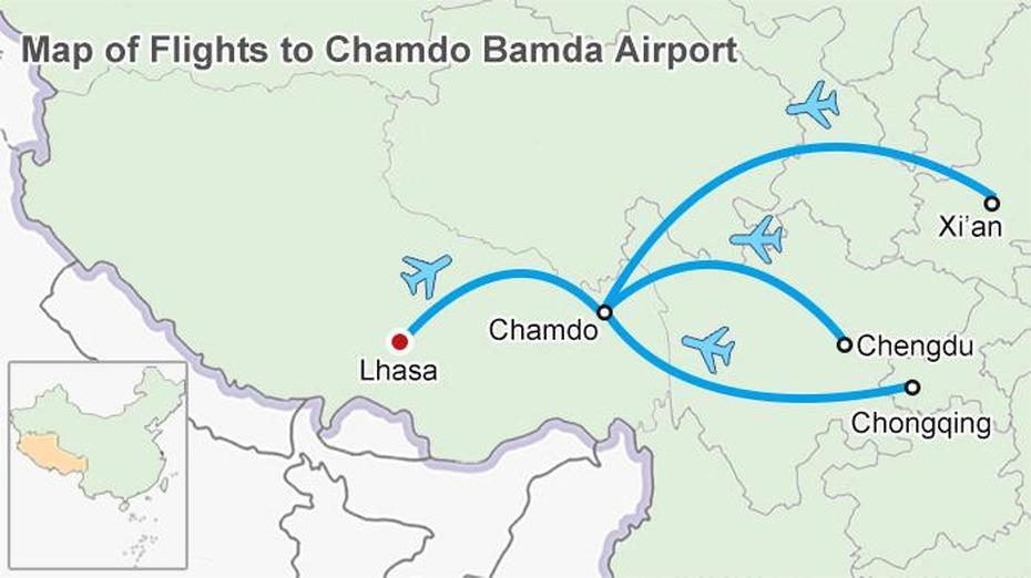 Map Of Chamdo Prefecture, The East Gate To Tibet, Qamdo, China, Tibet  Monastery, Cities In  Tibet