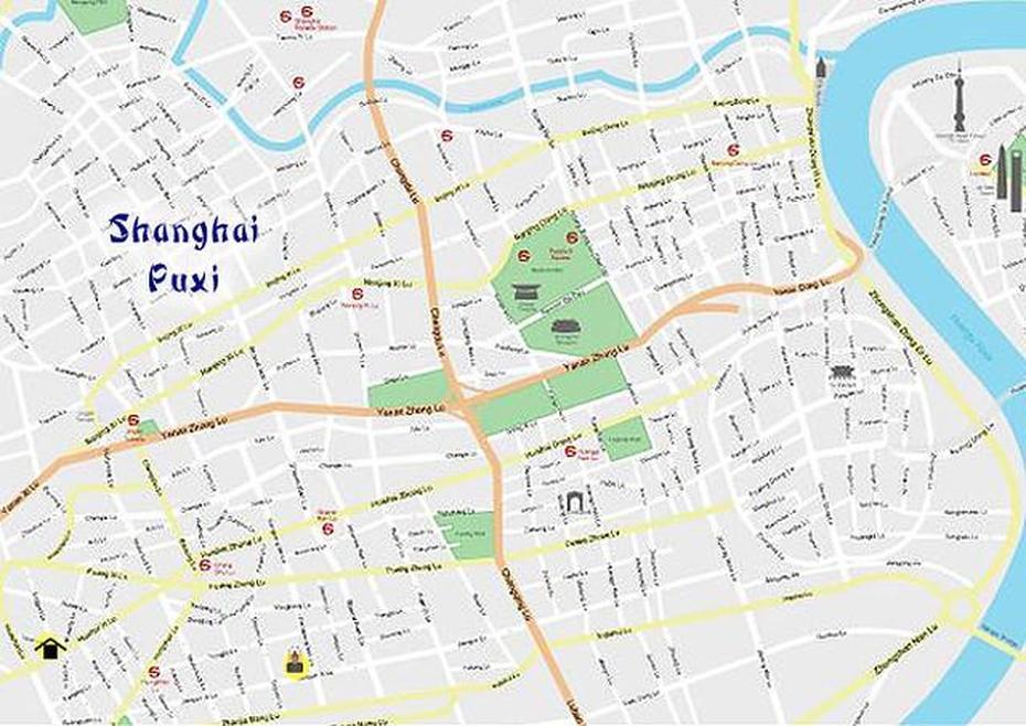 Map Of Shanghai Puxi | Flickr – Photo Sharing!, Puxi, China, Pudong, Puxi Shanghai Night China